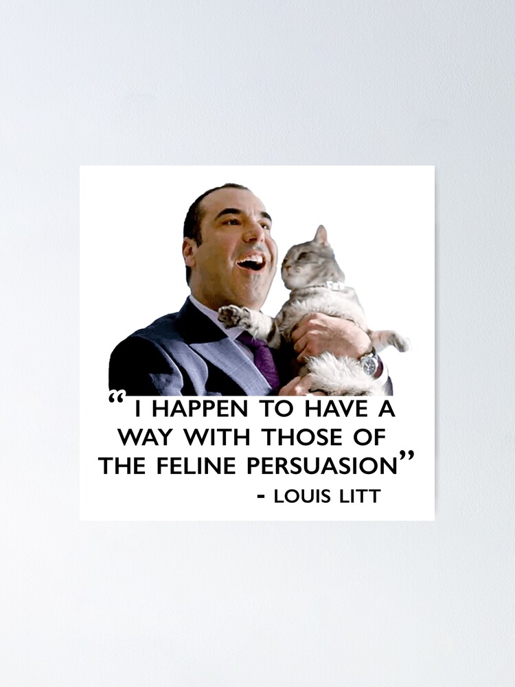 Louis Litt Quote Suits Postcard for Sale by missskyrat