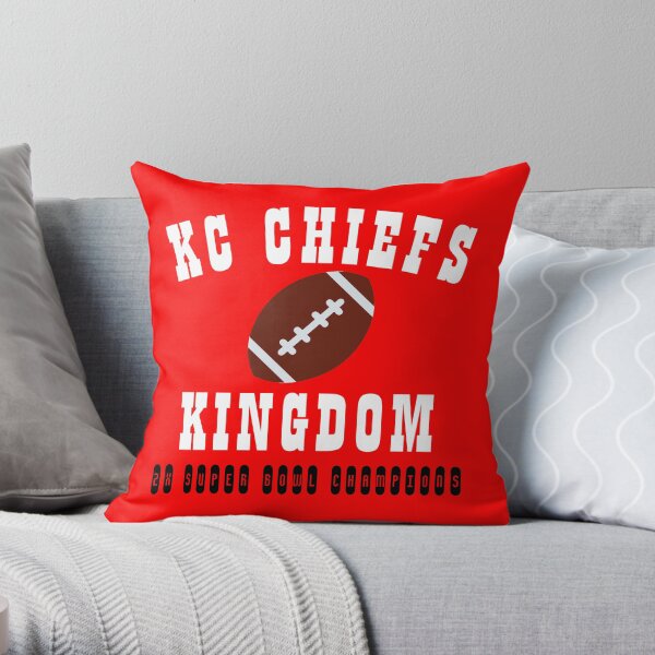 kc chiefs kingdom Throw Pillow