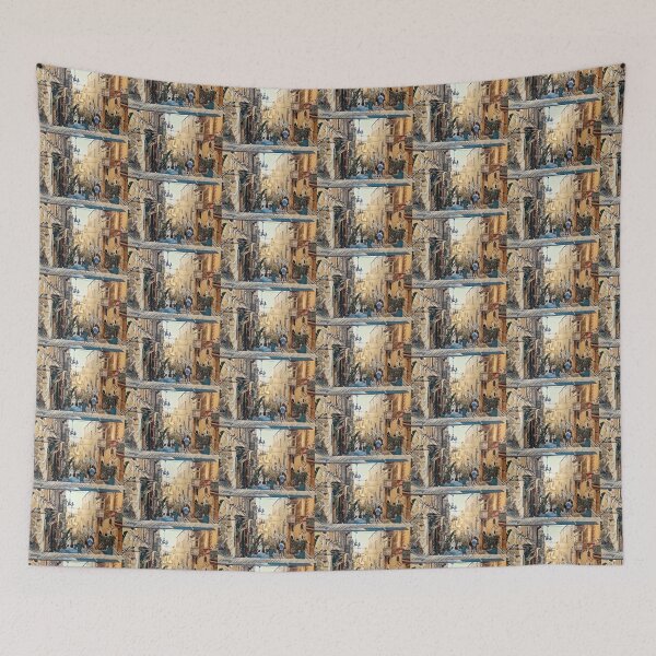Item preview, Streets of Valletta designed and sold by Redder Than Red.