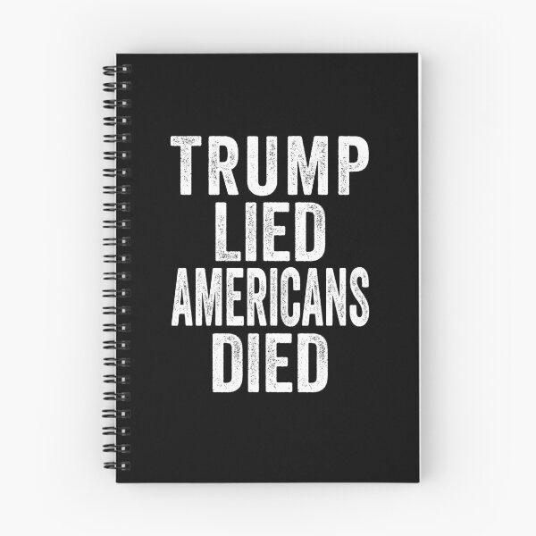 Item preview, Trump Lied Americans Died Anti Trump designed and sold by kader85.