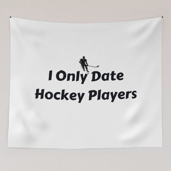 Item preview, I Only Date Hockey Players designed and sold by MoMasry.