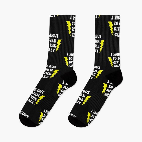 Item preview, I Workout To Burn Off The Crazy designed and sold by HighCiti.