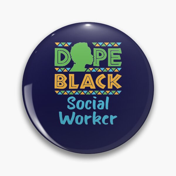 Artikelvorschau, Dope Black Social Worker Afroamerikanische Sozialarbeiterin entworfen und verkauft von jaygo.