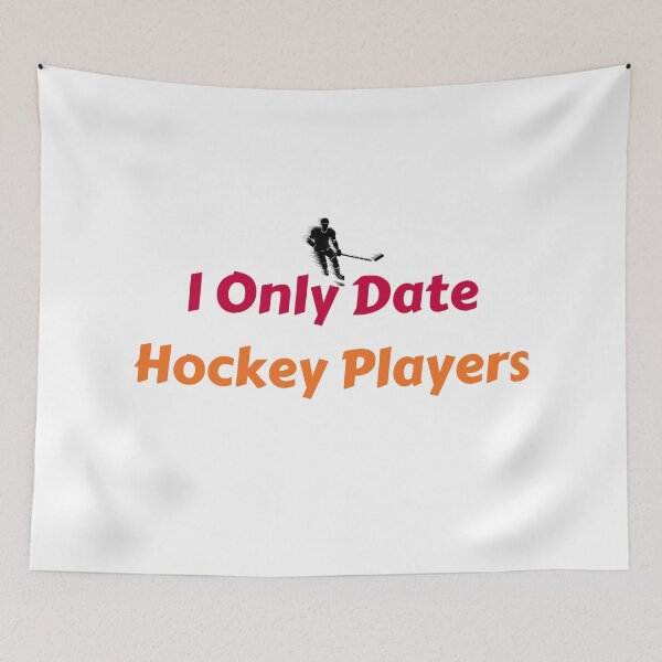 Item preview, I Only Date Hockey Players designed and sold by MoMasry.