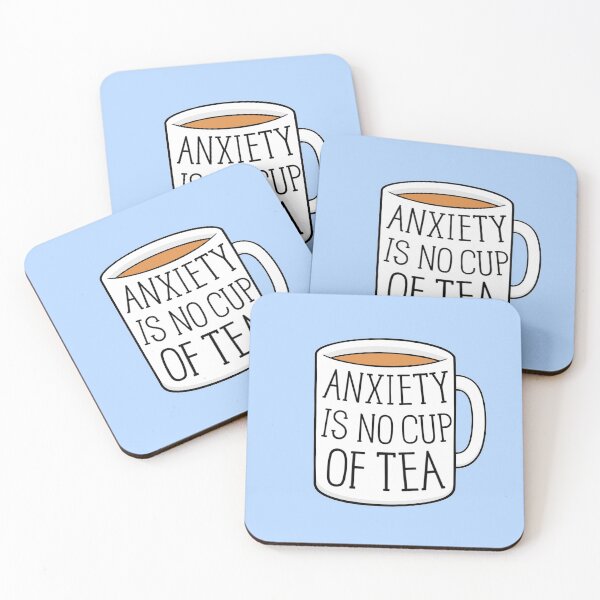 Item preview, Anxiety is no Cup of Tea designed and sold by BaconPancakes21.