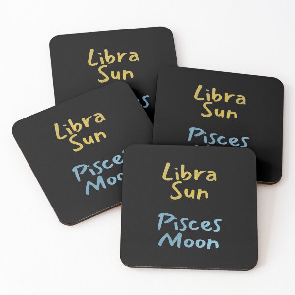 Item preview, Libra Sun Pisces Moon Text designed and sold by leomooncreates.