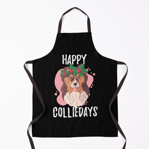Item preview, Happy Colliedays Funny Collie Dog Christmas Pun designed and sold by CrystalCrush.