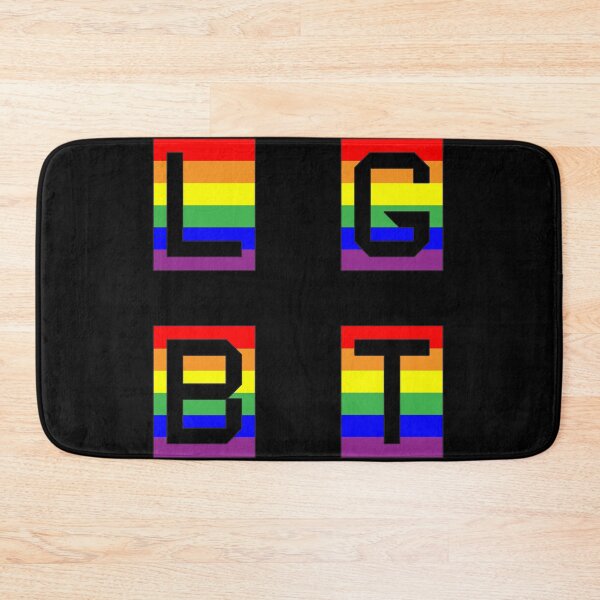 Item preview,  LGBT Gay Pride Rainbow Flag Stencil Letters designed and sold by 65 MCMLXV.
