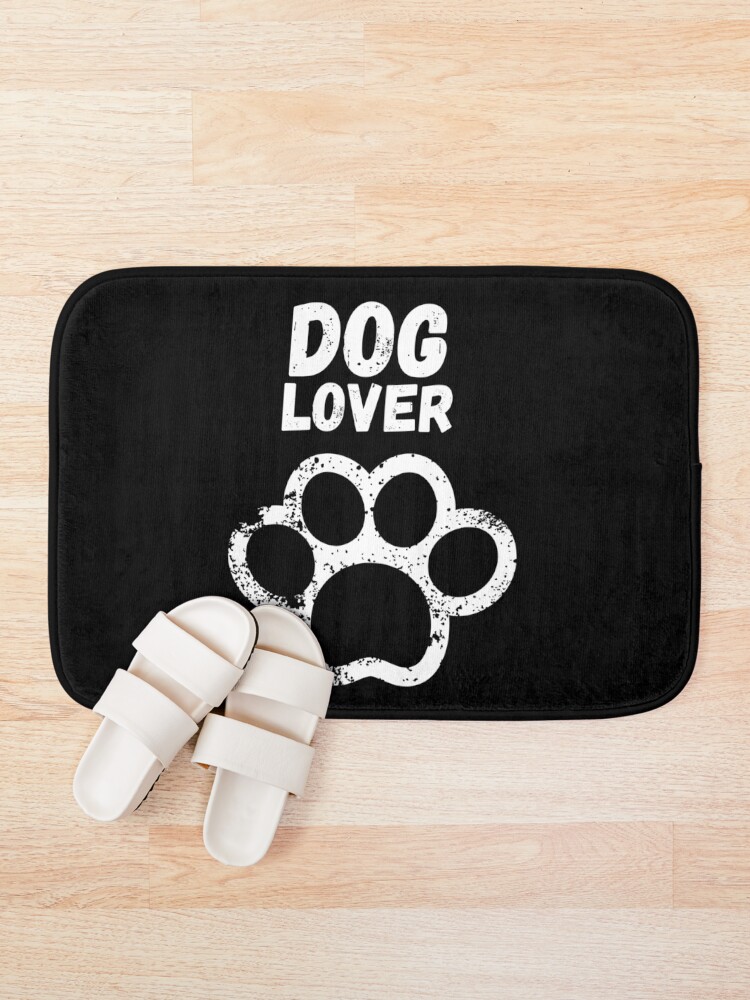 Thumbnail 1 of 6, Bath Mat, Dog Lover designed and sold by RIVEofficial.