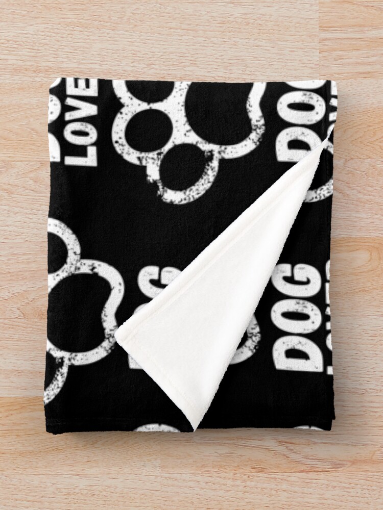 Thumbnail 3 of 6, Throw Blanket, Dog Lover designed and sold by RIVEofficial.