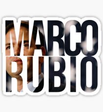 Pegatina Marco Rubio 2016