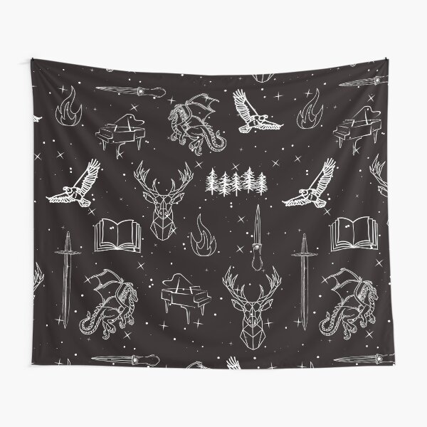 Throne of Glass Pattern Tapestry