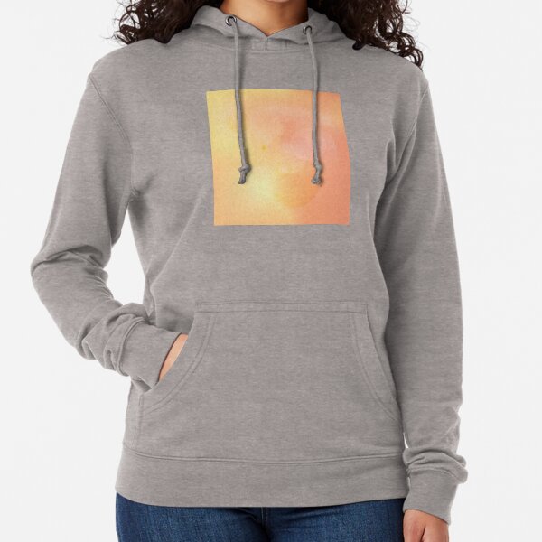 peach coloured hoodie