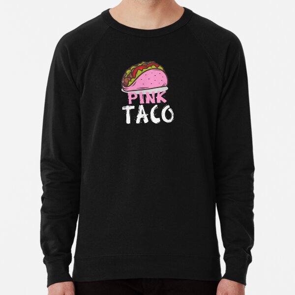 pink taco bell sweatshirt
