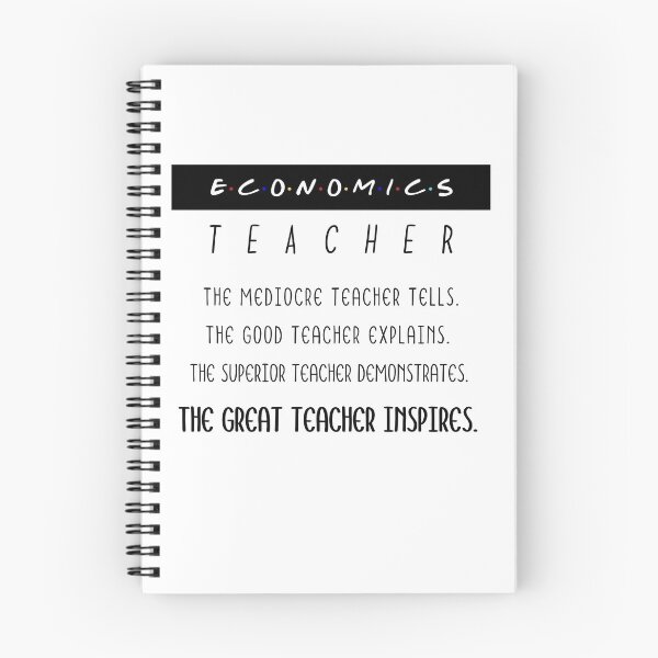 Item preview, Economics Teachers Inspire designed and sold by GoodGirlDesigns.