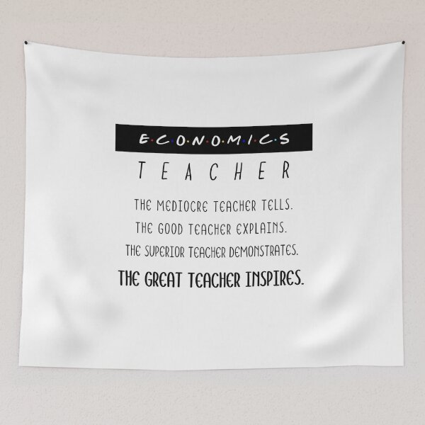 Item preview, Economics Teachers Inspire designed and sold by GoodGirlDesigns.