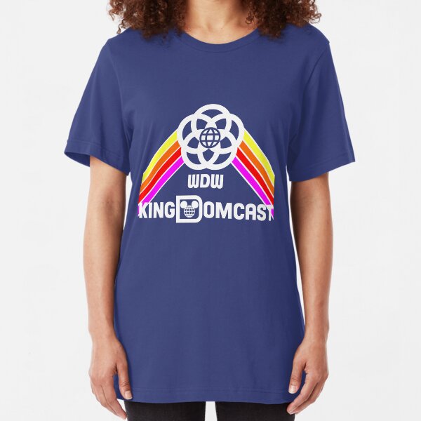 Kingdomcast Future World Logo Slim Fit T-Shirt
