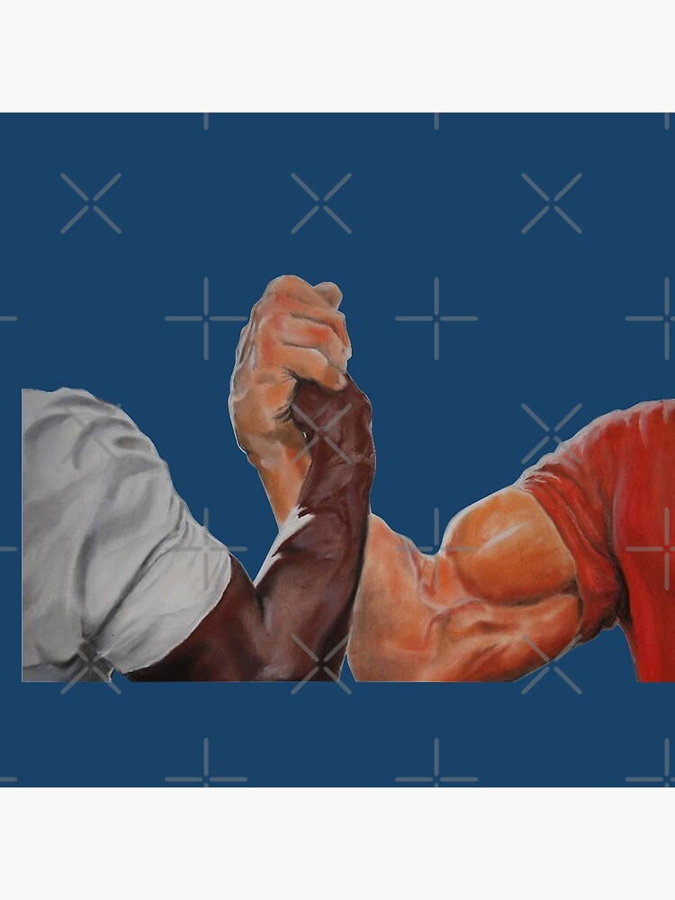 Epic Handshake meme Sticker for Sale by Shores-Store