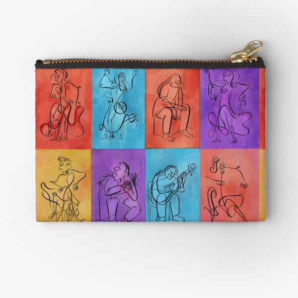 Flamenco Zipper Pouch