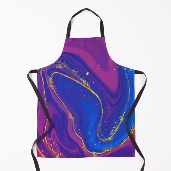Item preview, Powerful Marble Swirls of Red Purple Blue and Gold Glitter Abstract Pattern designed and sold by Alicia Chee.