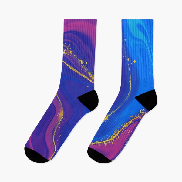 Item preview, Powerful Marble Swirls of Red Purple Blue and Gold Glitter Abstract Pattern designed and sold by Alicia Chee.