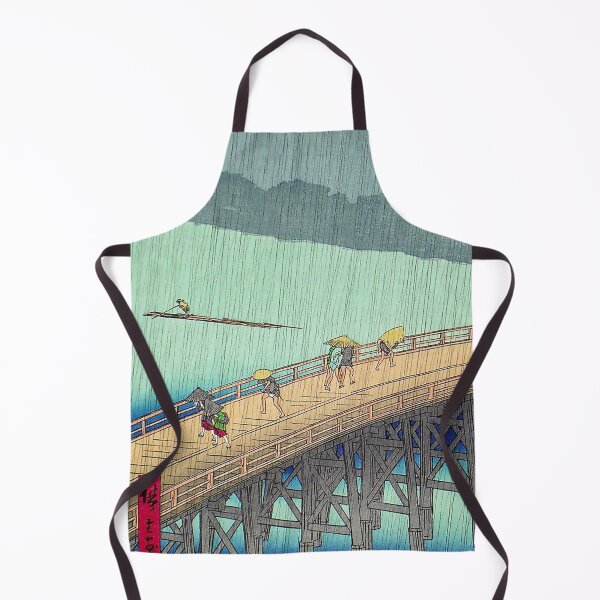 Item preview, Sudden Shower over Shin Ohashi Bridge - Hiroshige - 1857 designed and sold by CJET.