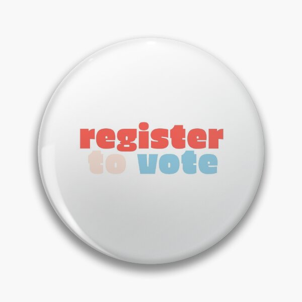 Item preview, Register To Vote designed and sold by lonelydaysclub.