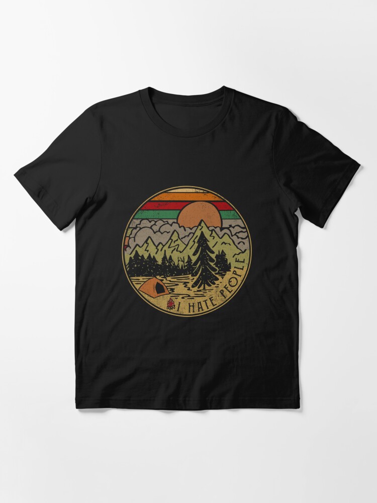 Camping shirts for Girls Camping Gifts Mountain Lovers Camping Lovers I Hate People Camping Shirt Tank