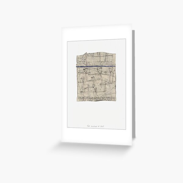 The Illusion of Self Greeting Card