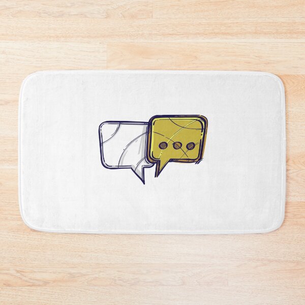 Item preview, Writing Speech Bubble designed and sold by MisterGooseShop.