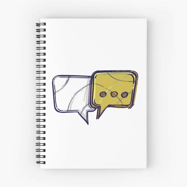 Item preview, Writing Speech Bubble designed and sold by MisterGooseShop.