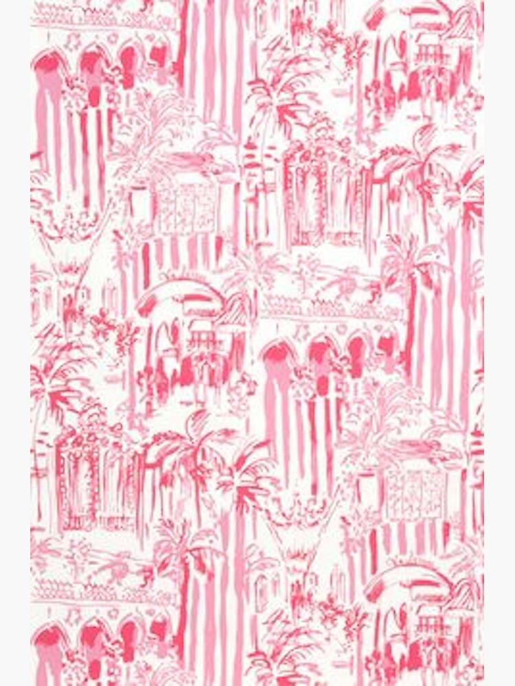 "Preppy Pink Blanket" Art Print for Sale by lcd93 Redbubble