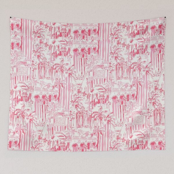 Item preview, Preppy Pink Blanket designed and sold by lcd93.