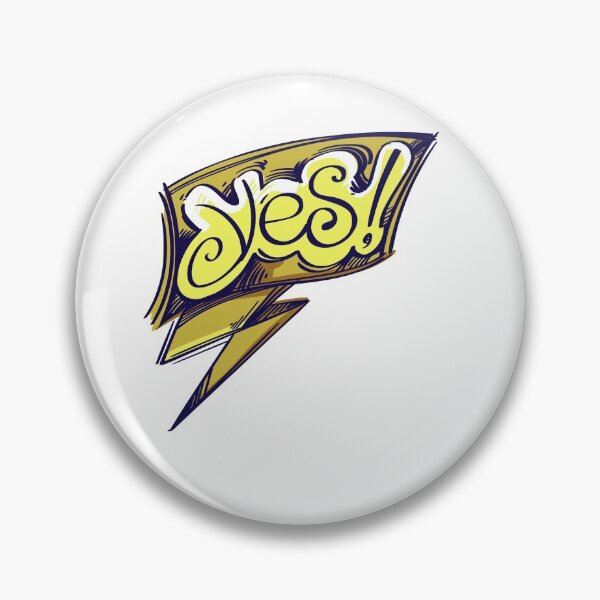 Item preview, Yes Speech Bubble designed and sold by MisterGooseShop.
