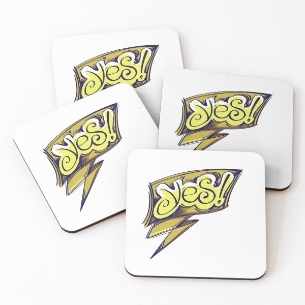 Item preview, Yes Speech Bubble designed and sold by MisterGooseShop.