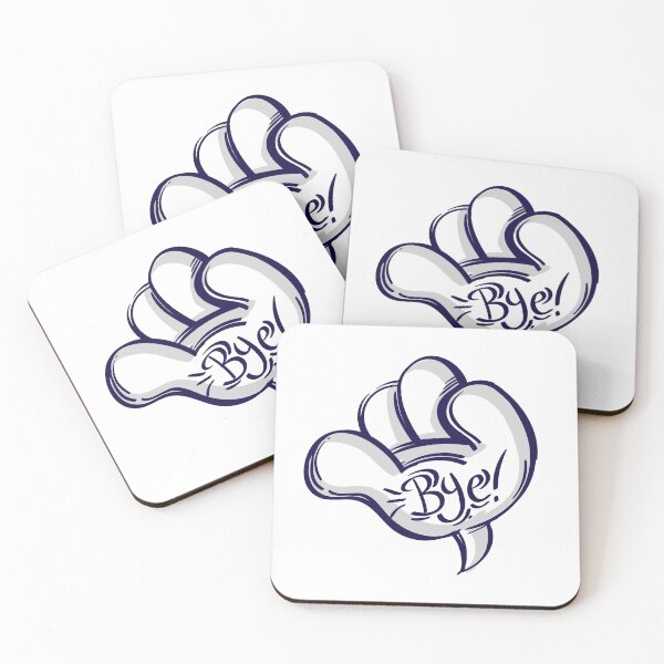 Item preview, Bye Hand Speech Bubble designed and sold by MisterGooseShop.