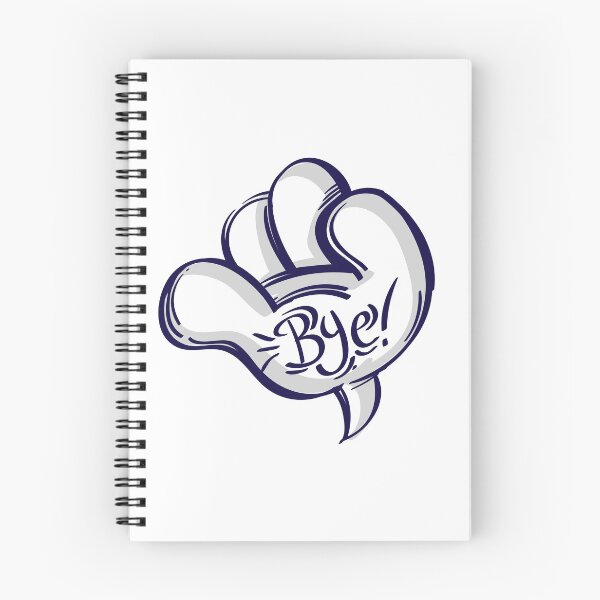 Item preview, Bye Hand Speech Bubble designed and sold by MisterGooseShop.