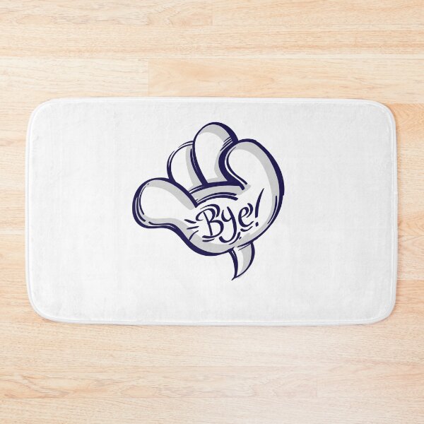 Item preview, Bye Hand Speech Bubble designed and sold by MisterGooseShop.