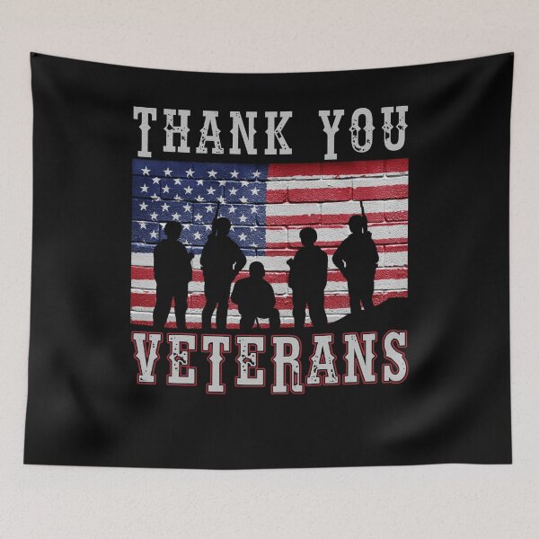 Artikelvorschau, Amerikanische Flagge Danke Veteranen Militärische Anerkennung entworfen und verkauft von TimoJohnson78.