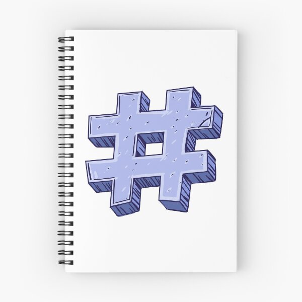 Item preview, Purple Hashtag designed and sold by MisterGooseShop.