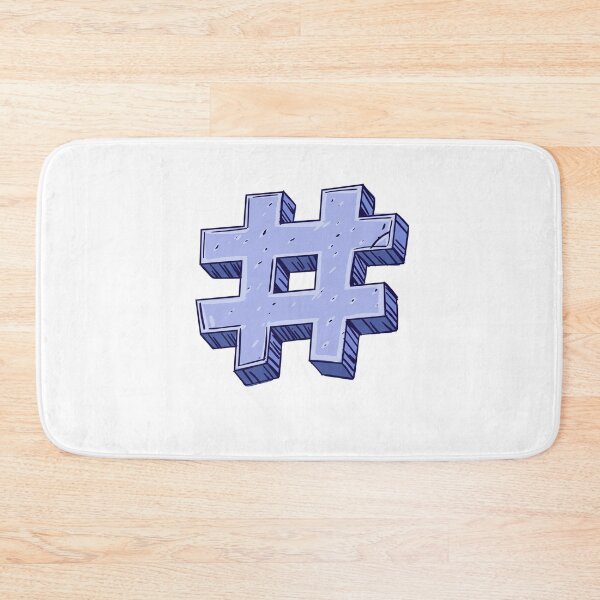 Item preview, Purple Hashtag designed and sold by MisterGooseShop.