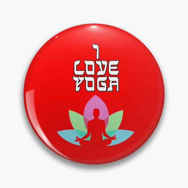 Aperçu de l'œuvre J'aime le yoga créée et vendue par LabourofLove.