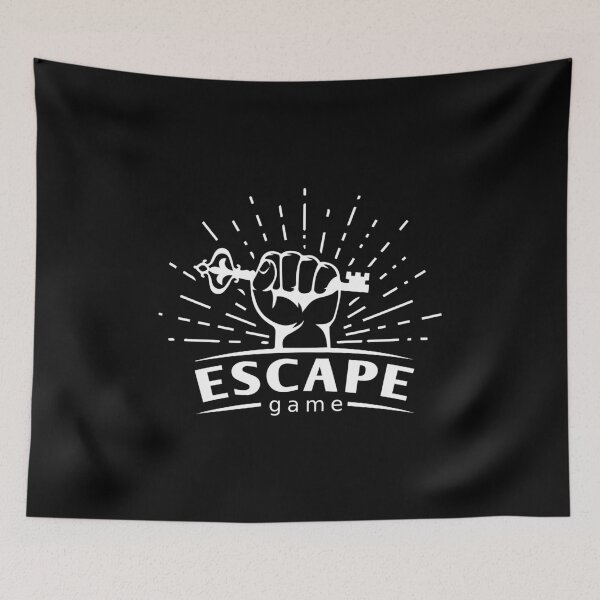 Item preview, Escape Game - Exit Room - White designed and sold by saechla.