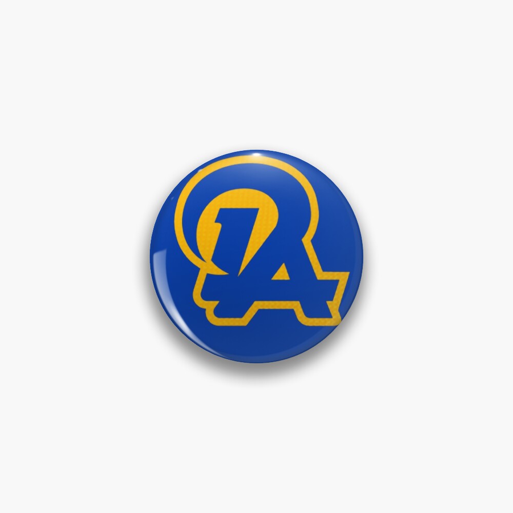 Los Angeles Rams Slogan Pin