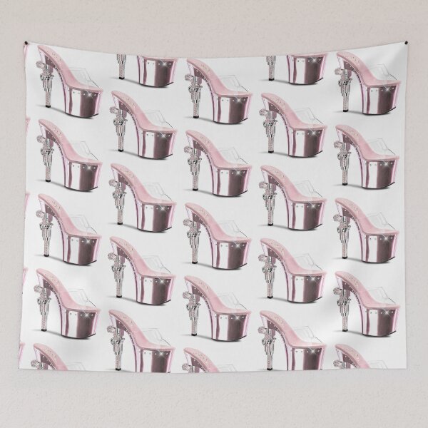 Item preview, pink shoe designed and sold by AlfordsStore.