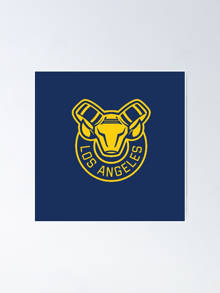 Los Angeles Rams LA Circle Logo Vinyl Decal / Sticker 10 sizes