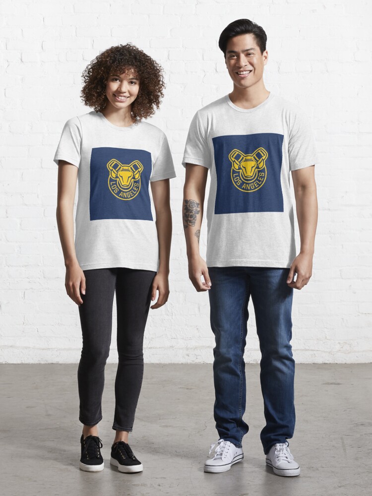 Los Angeles Rams Artwork: Men's Retro Heather T-Shirt