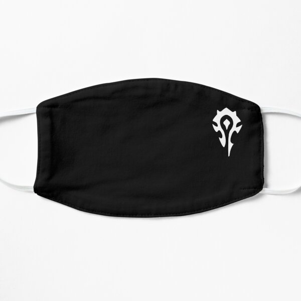Horde weiß Flache Maske