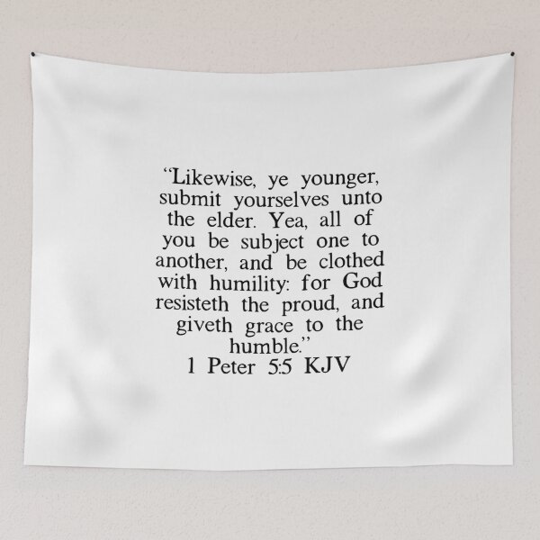 Item preview, 1 Peter 5:5 KJV designed and sold by IBMClothing.