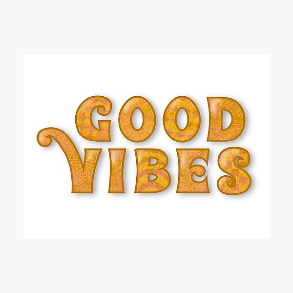 Item preview, Good Vibes  designed and sold by TangleBoBangle.